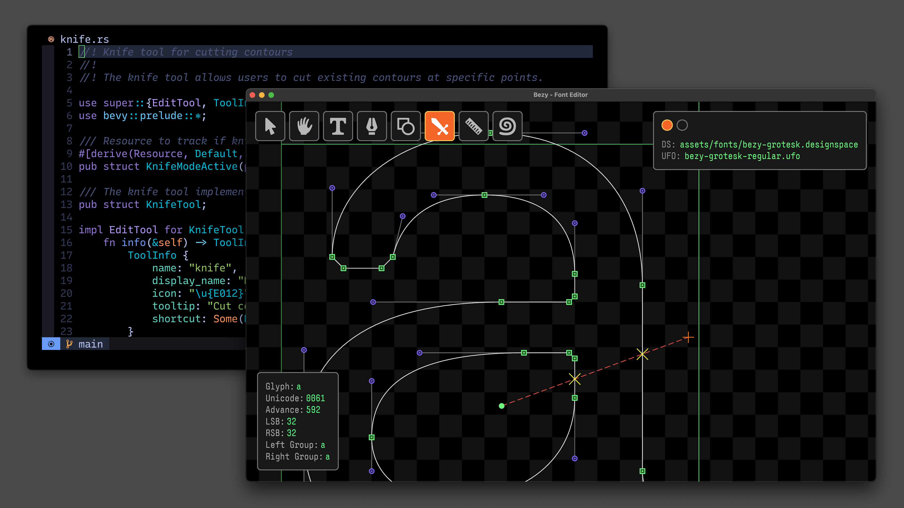 Bezy Editor Screenshot 3